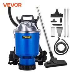 VEVOR Home Vacuum Cleaner 4L Commercial Industrial 5 in 1 Lightweight Backpack Vacuum W/ HEPA Filter For Sofa Car Washing Office