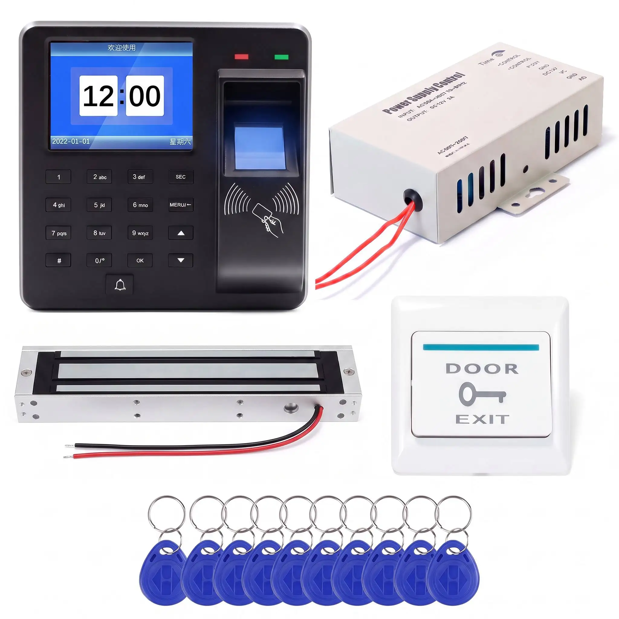 M10H Biometric Access Control Kit 2.4
