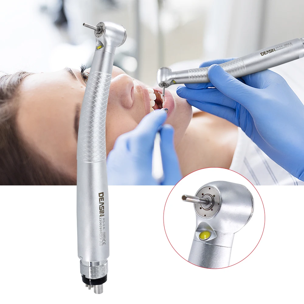 COXO type Dental Led High Speed Handpiece Self-powered Air Turbine Dental Handpiece with E Generator