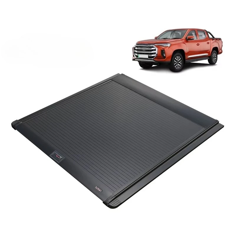

Retractable Tonneau Cover for MAXUS LDV T90 Short Bed Manual Roller Lid Pickup Hard Bed Cover Locking OE Roll Bar