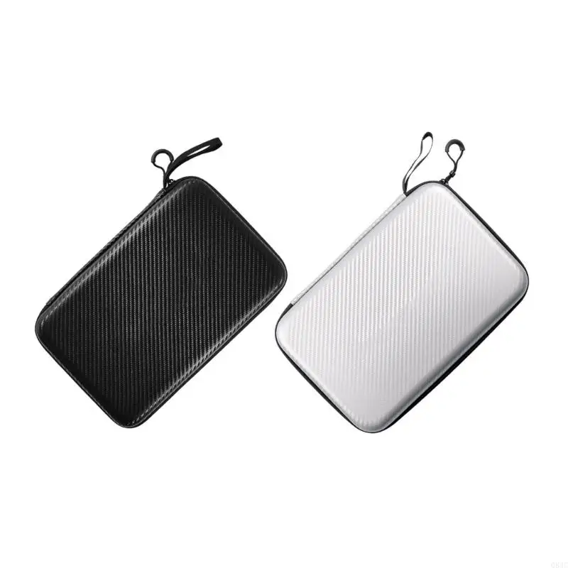 

Q84C Reinforced Pingpong Bat Protective Bag Zippers Enclosure Padded Table Tennis Racket Cover Pingpong Paddle Carrying Case