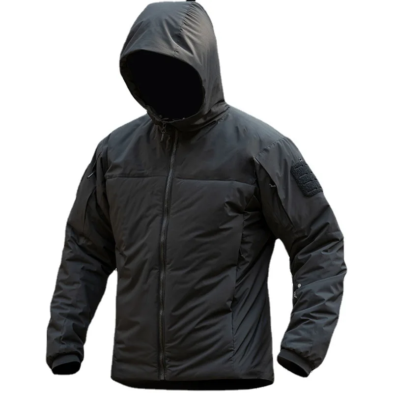 Nuova giacca imbottita in cotone tattico Aladdin da uomo autunno inverno Outdoor caldo antivento pendolarismo militare impermeabile capispalla