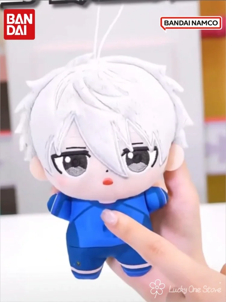 Bandai herói brinquedo azul no-go área limpo mundo thread master ling wang concentrado shinji anime dos desenhos animados brinquedos de pelúcia