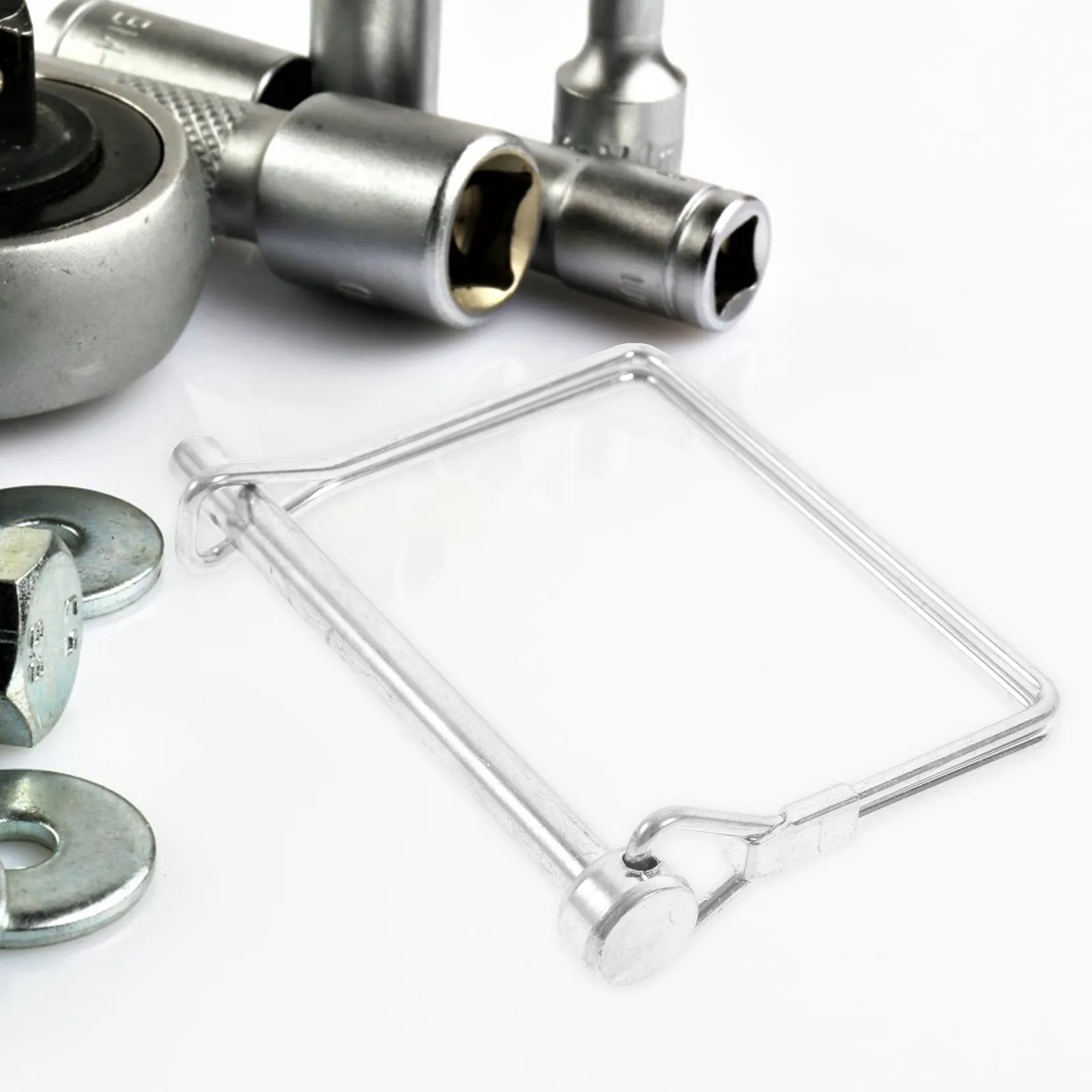 

10Pcs Coupler Pin M6x70 Reliable Locking Pin for Trailer Gate Towing Garden Use Heavy Duty Safety Coupler Pins