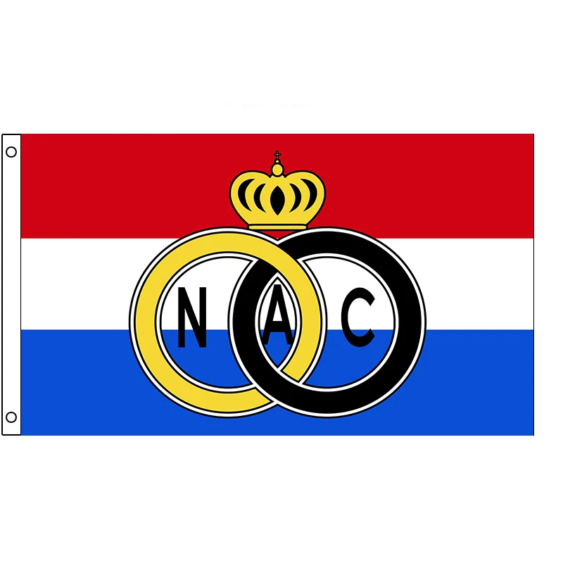 Bandera Breda de Holanda Old NAC, pancarta decorativa para el hogar y el jardín, 60x90cm, 90x150cm