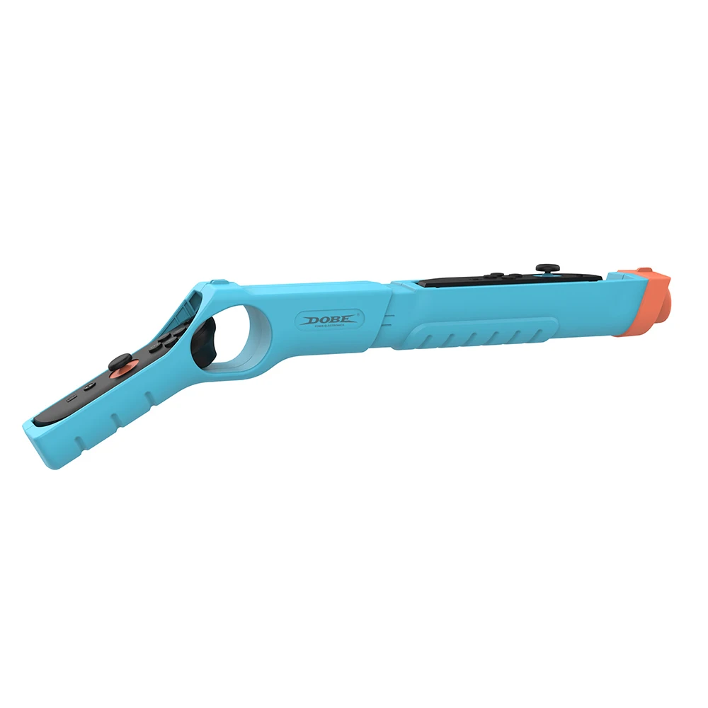 

For Switch Sports Sensory Gun Shooting Game NS OLED Left And Right Handle Gun Stock Grip Stretching Accessories
