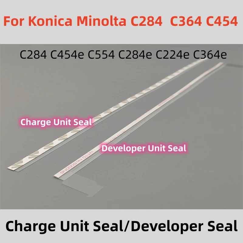 8PCS Charge Unit Seal Developer Unit Seal For Konica Minolta Bizhub C284 C364 C454 C554 C281 C221 C224 C454e C284e C224e C364e