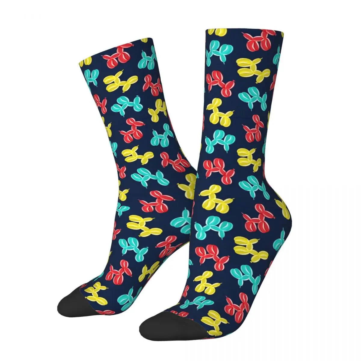 Balloon Dogs - Balloon Animals Socks Travel 3D Print Boy Girls Mid-calf Sock