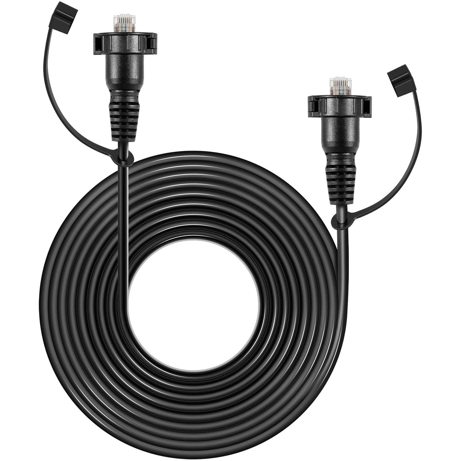 30 Foot Marine Network Cable for Garmin GPSMAP, Fish Finder, Radar, GMR, GMS 10 - RJ45 Male to Male Ethernet Cable for Garmin