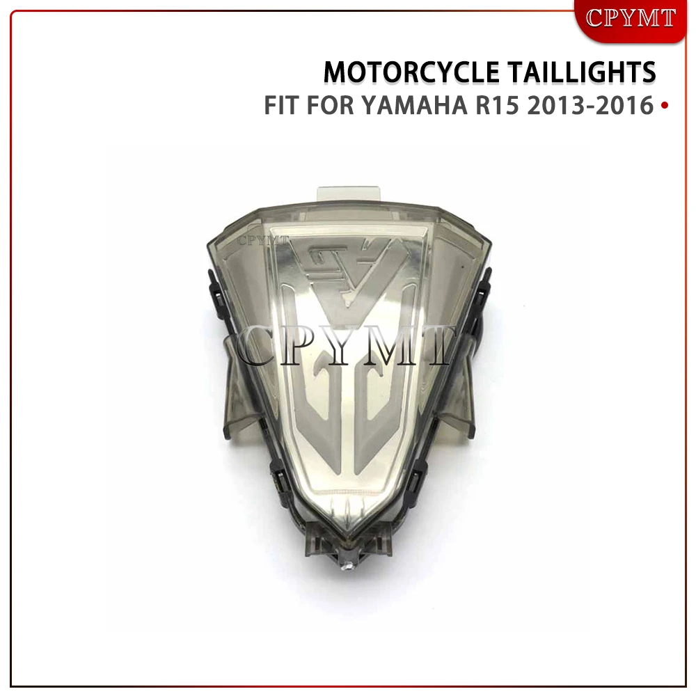

LED Motorcycle Rear Tail Light fit For Yamaha R15 2014-2016 Brake Stop Driving Light Integrated Light Accessories