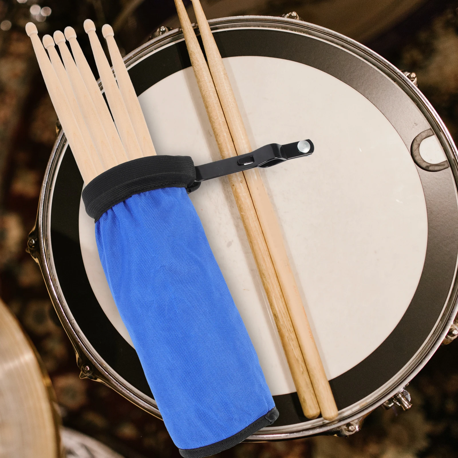 

Drum Stick Storage Pouch Holder Practical Drumstick Bag Organizer Carry Simple Holders