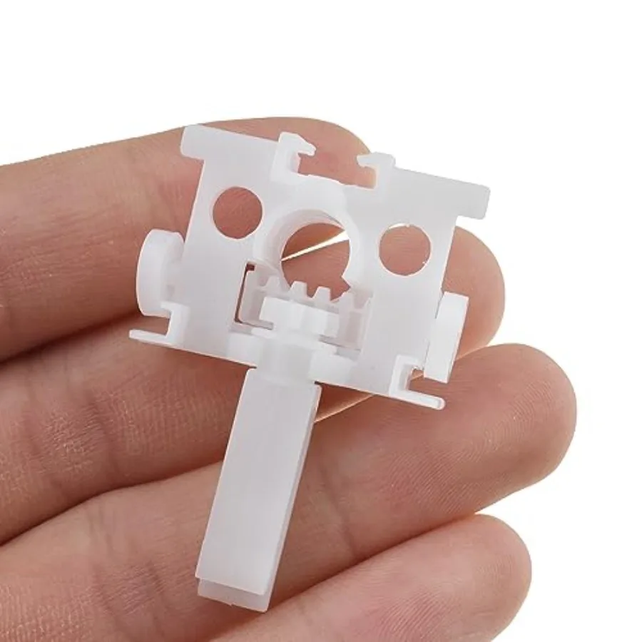 

Acoeitl Vertical Blind Repair Carrier With Stem - Blinds Repair Kit White Replacement Parts Curtain Accessories - 10 Pcs