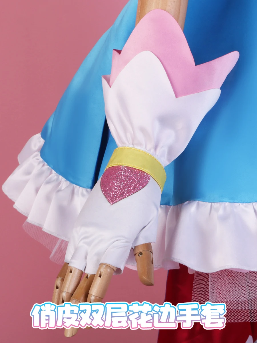 Hirogaru Sky Cos Sora Harewataru  Pretty Cure Precure Lovely Lolita Dress Cosplay Full Set of Clothing