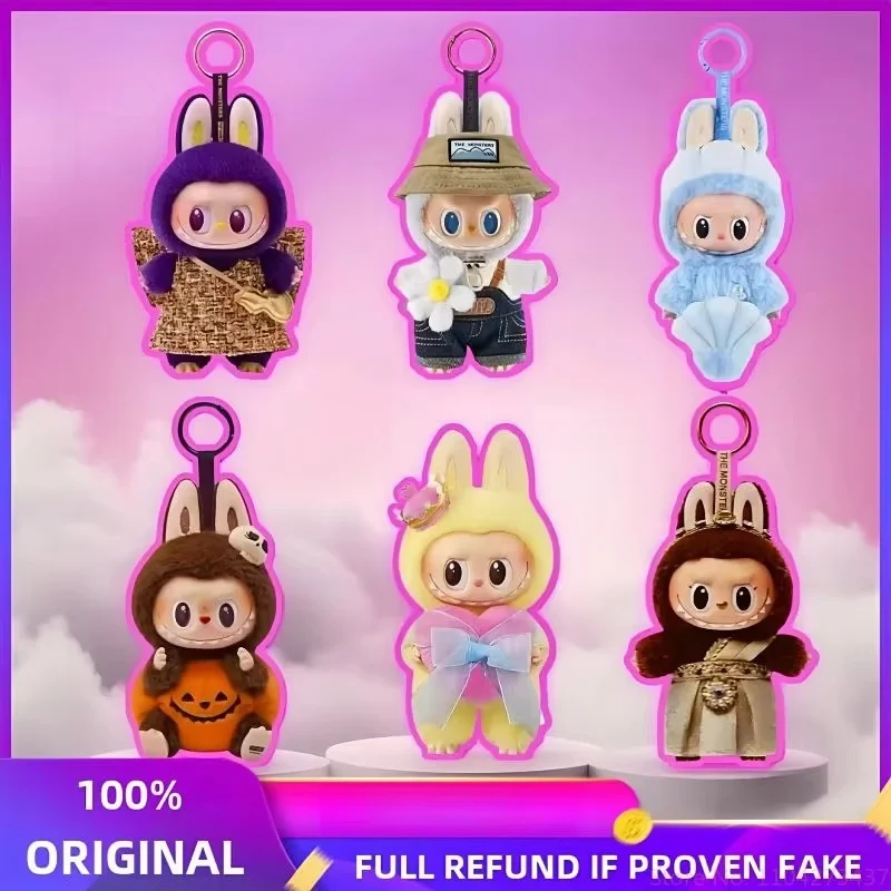 

В наличии Лидер продаж, оригинальная кукла Zimomo Labubu 38 см/20 см, кукла Flip With Me Crying Again, игрушки Monster Labubu V1 V2 V3, игрушка, подарок на день рождения