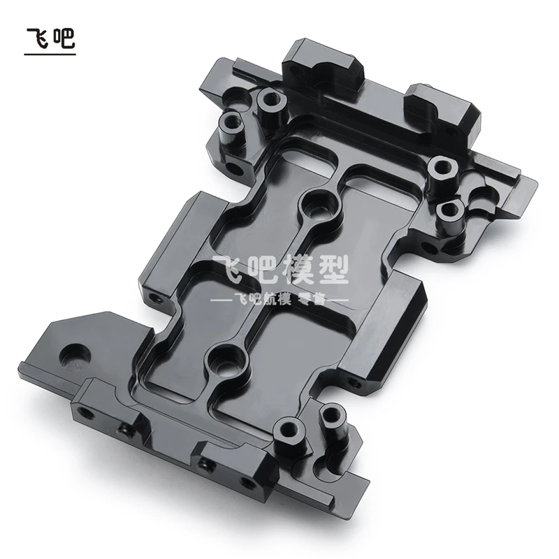 Caja de onda de aluminio, placa inferior de Metal, código de tracción para coche teledirigido 1/10 AXIAL SCX10 II 90046 Traxxas TRX4 Defender Sport Parts