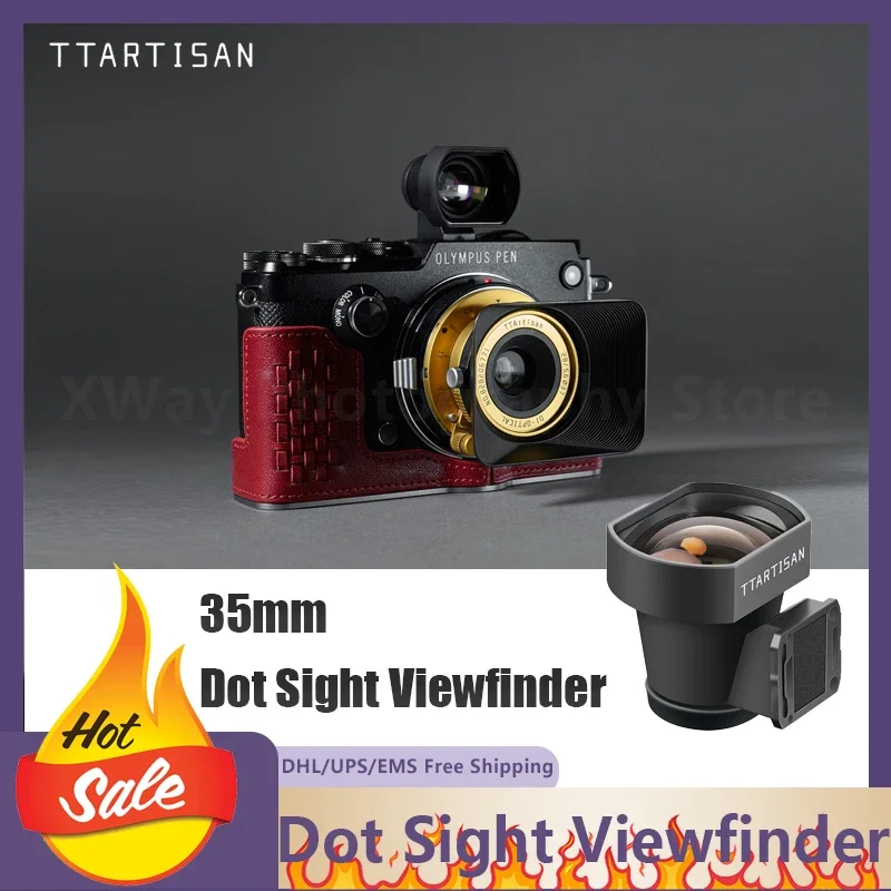 

Ttartisan 35 мм оптический видоискатель точные Framelines 25G легкий универсальный крепление для холодной обуви с высокой передачей света