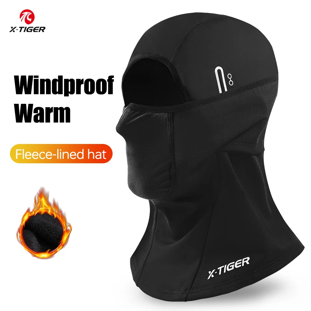 X-TIGER Radfahren Sturmhaube Maske Vollgesicht Winter Wandern Thermo Kapuze 	 Sturmhaubenmaske Radfahren Laufen Hut Abdeckung Unisex Gesichtsmaske