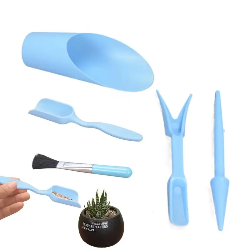 Succulent Planting Set Outdoor Indoor Garden Planting Tools Labor-Saving Transplanting Tools For Loosening Soil Pruning Growing