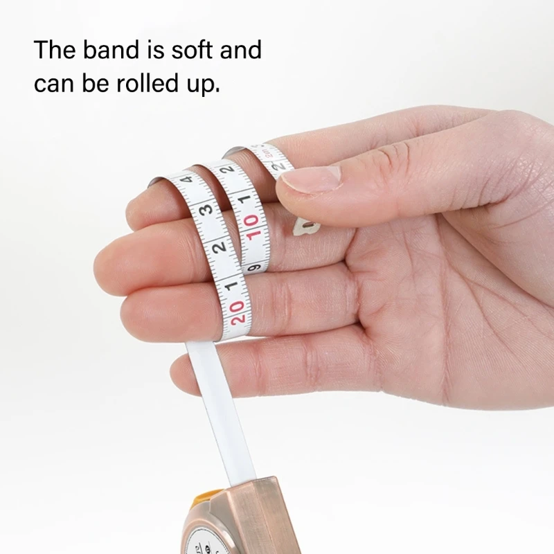 

Measuring Tape Selves Locking Steel Tape Measure Ruler 2Meter Wear Resistant