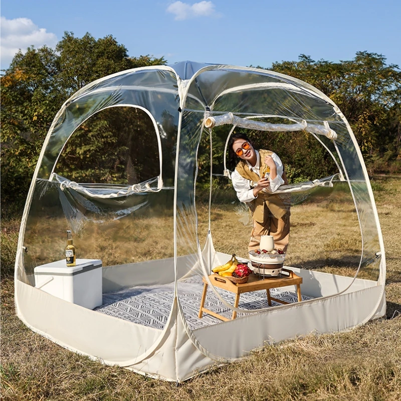 

Bask in the sun and keep warm, catering, transparent tent, kindergarten painting room, camping, rain-proof live broadcast