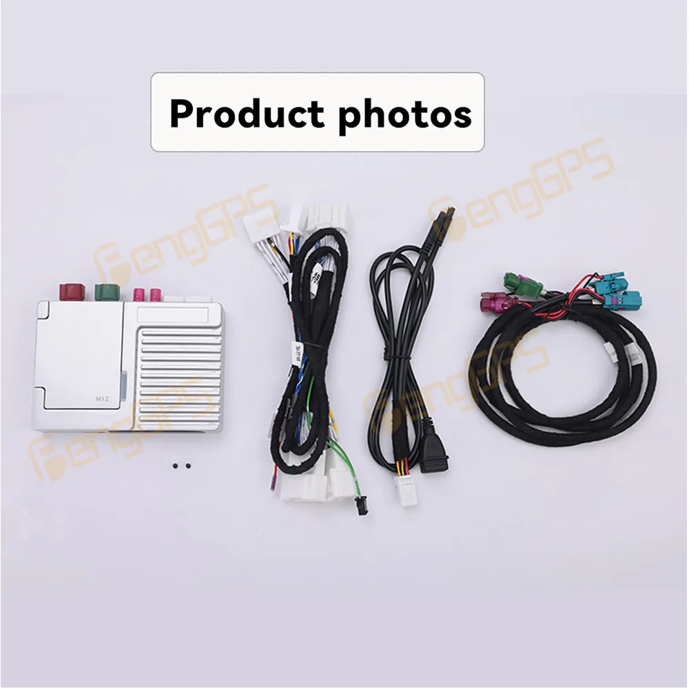 Car Carplay Decoder For Tesla Model Y Model 3 2020-2024 Wireless Auto Connect Wireless CarPlay & Android Auto Smart Video Box