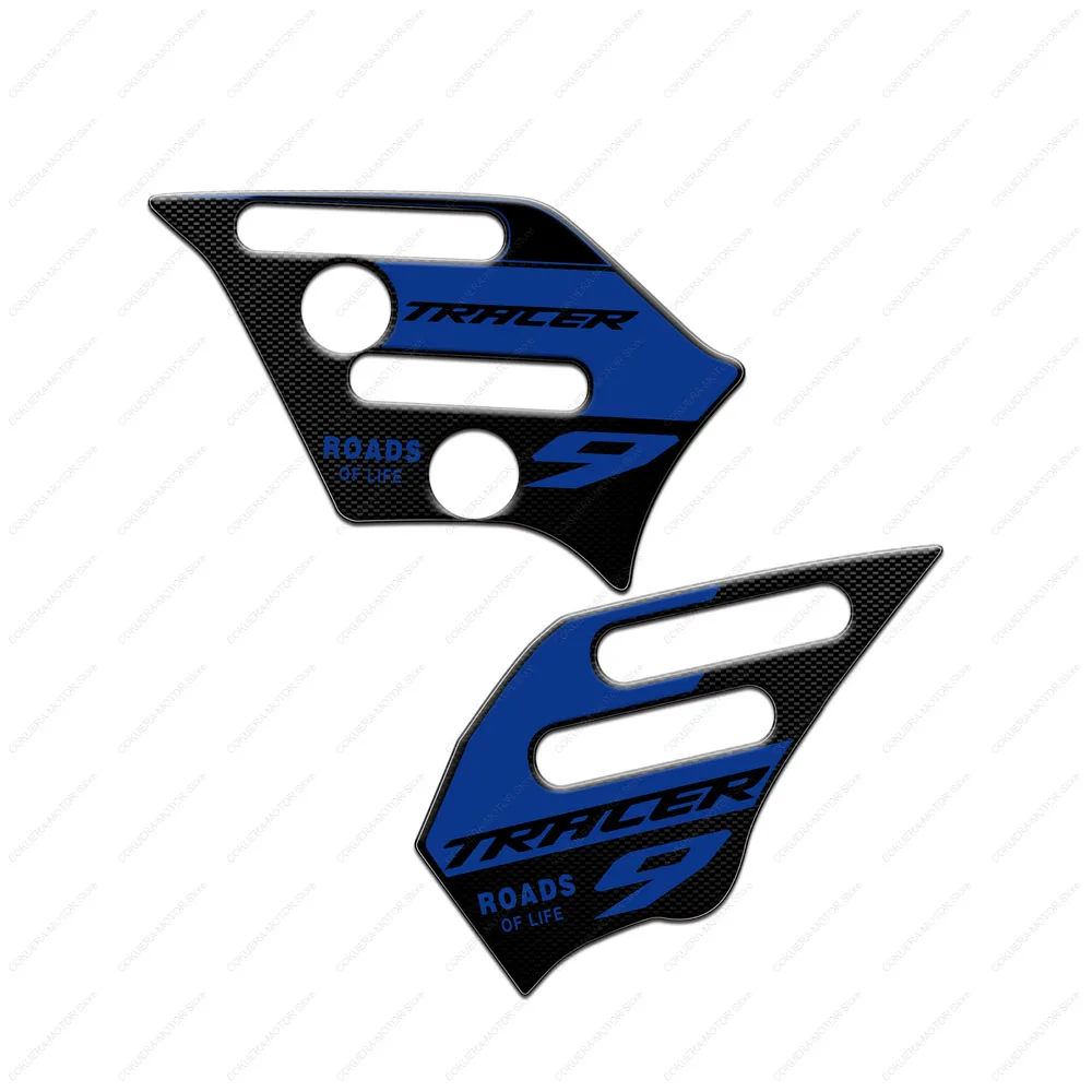 

For Tracer 9 Tracer9 2023 Motorcycle Accessories Tank Pad Anti-Slip Protection Sticker 3D Gel Epoxy Resin Sticker Kit