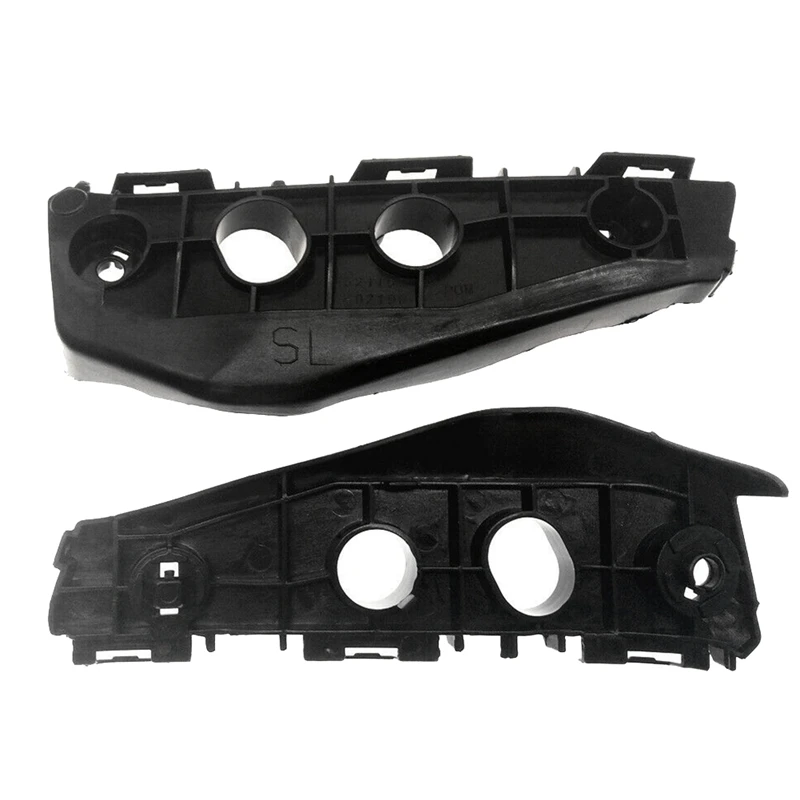 1Set Replacement Parts For Toyota Corolla 2011-2013 Bumper Support Bracket Plastic Hold Mount Front 2PC 52116-12420 52115-12460