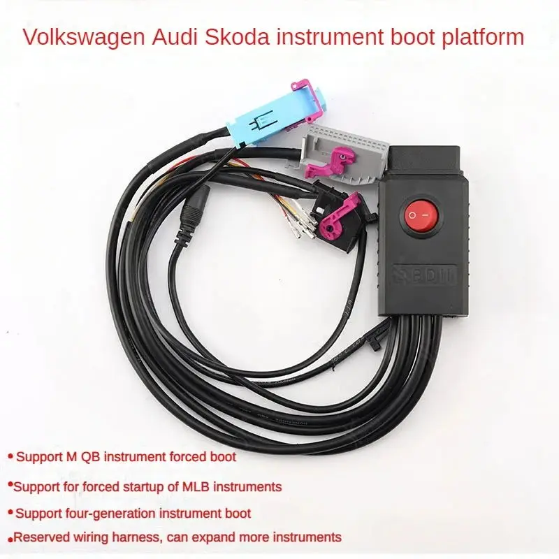 

Suitable For Instrument Startup Wiring Harness MQB MLB Instrument Maintenance Lighting Test Platform 12V