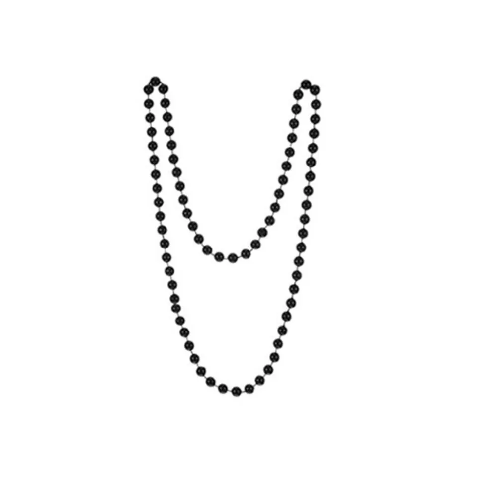 4/8PCS Colorful Beads Necklace Bracelet Set Connected Beads Bohemian Bracelet Fluorescent Plastic String Collar Charm