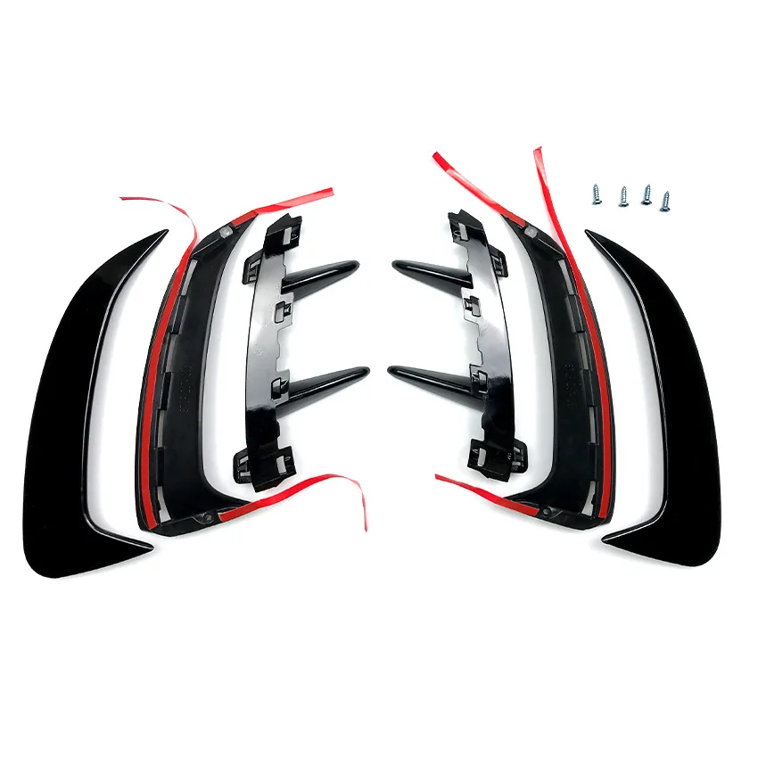 

Rear Bumper Splitter Lip Body Kit Spoiler Air Vent Cover Canard For Mercedes-Benz A-Class W177 A180 A200 A220 AMG Hatchback