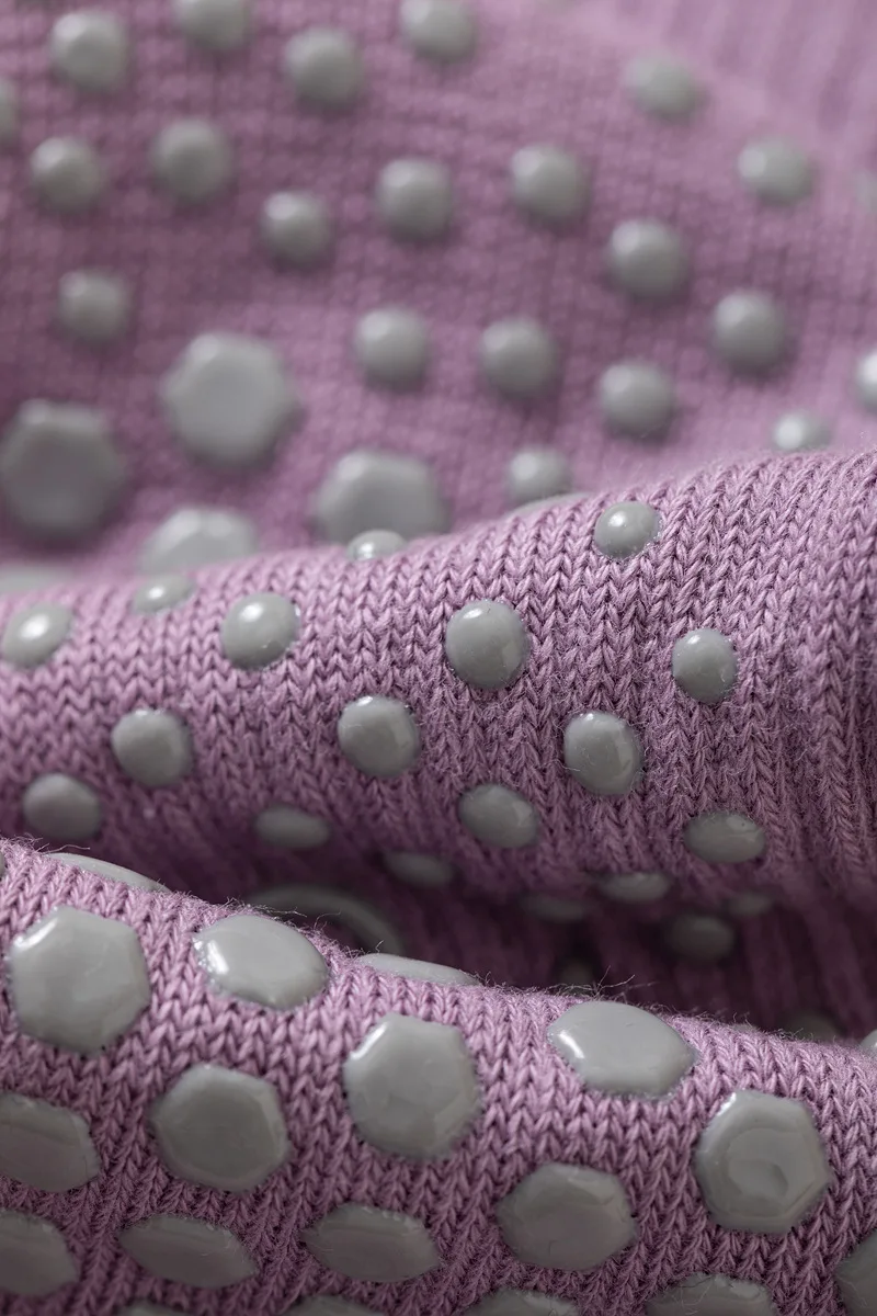 1 Paar Damen Fünf-Zehen-Silikon-Antirutsch-Yoga-Socken Weiche Atmungsaktive Ballett-Tanz-Damen-Fitness-Sport-Antirutsch-Pilates-Socken – Detail 23