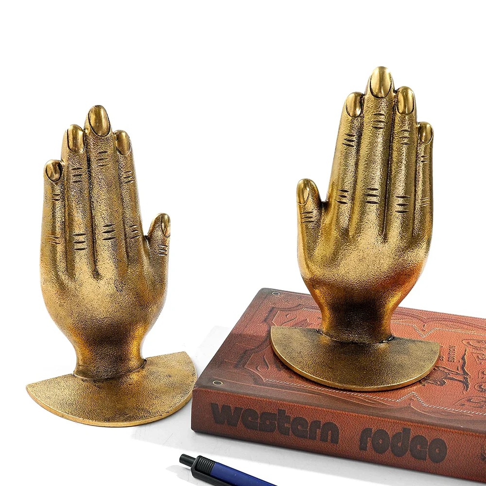 

1 пара больших пальмовых металлических сверхпрочных книжных полок, изысканные и интересные подставки для книг, любителей книг, практичные праздничные подарки,