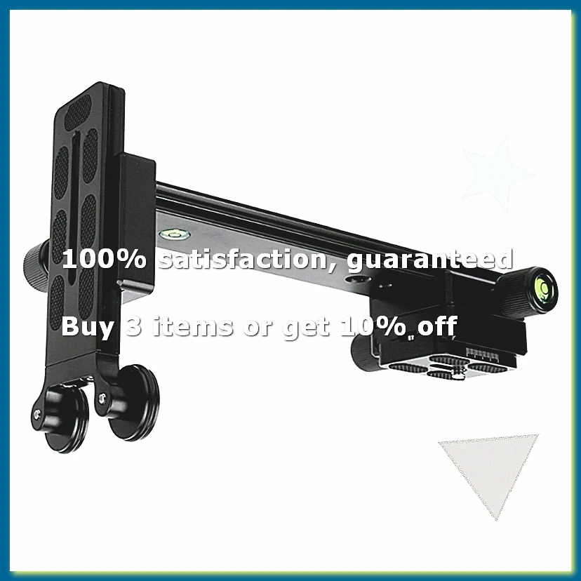 L-200 Telephoto Lens Support Bracket Long-Focus Stand Holder Screw Thread for Tripod Ball Head DSLR HCCY-DT30