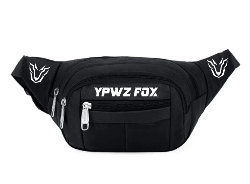 Multi Functional and Large Capacity Waterproof and Wear-Resistant Motorcycle Riding Waist Bag for Men and Women Black