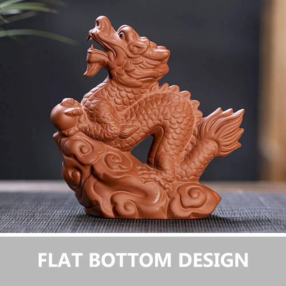 

Chinese Dragon Statue Ornament Fortune Wealth Tabletop Decor Holiday Decoration Good Luck Prosperity Gift Dragon Figurines