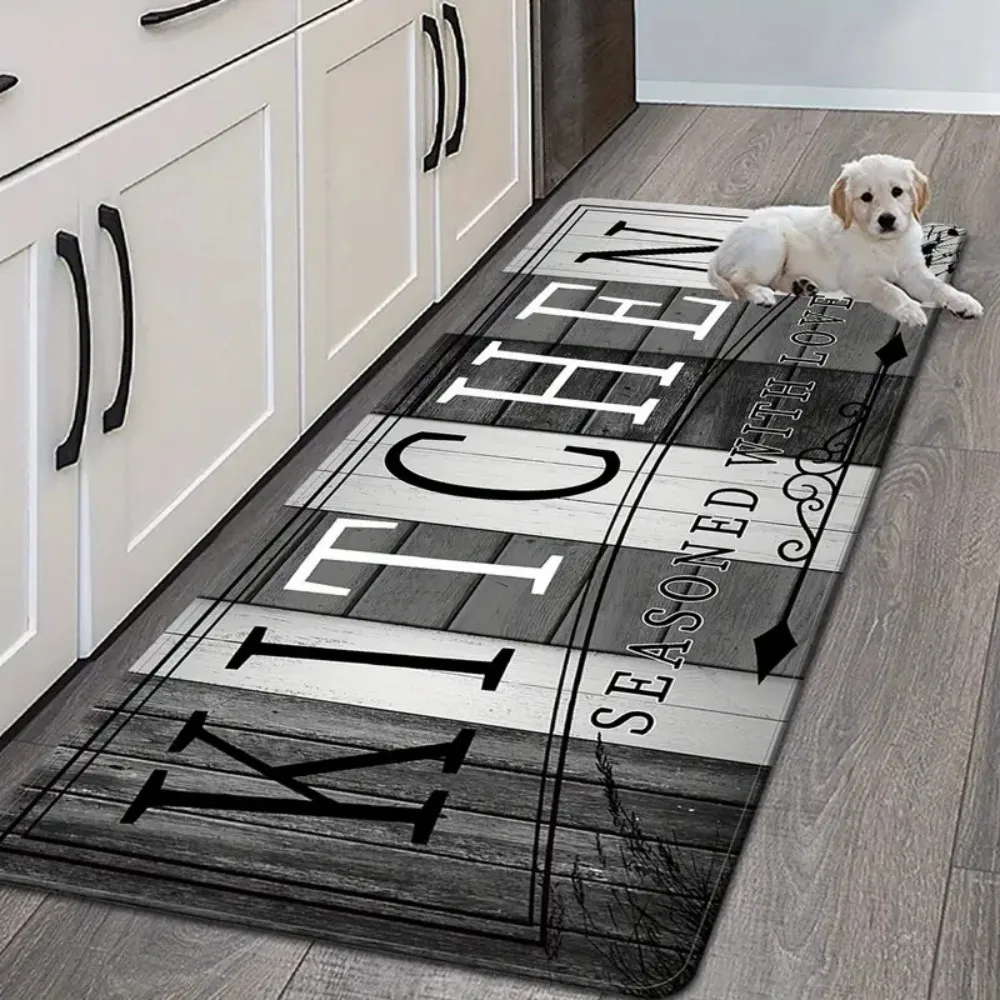 

Superior Light Luxury Absorbent Non-Slip Kitchen Floor Mat Porch Living Room Bedroom Laundry Room Home Decoration Floor Mat