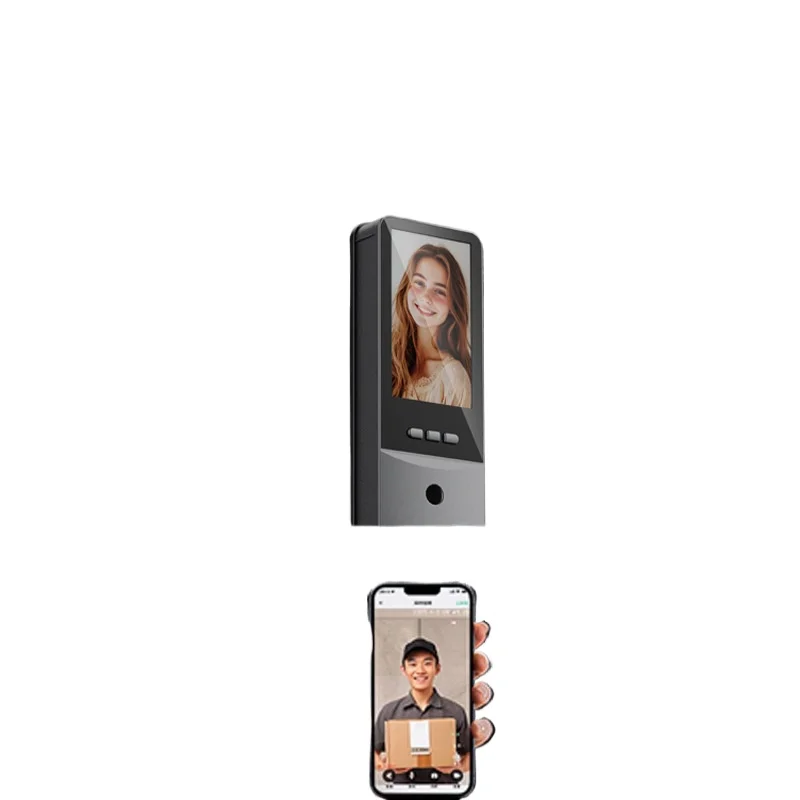 Palm Vein 3D Face Recognition Smart Door Lock for Smart Home Security with Password Fingerprint Intercom Surveillance