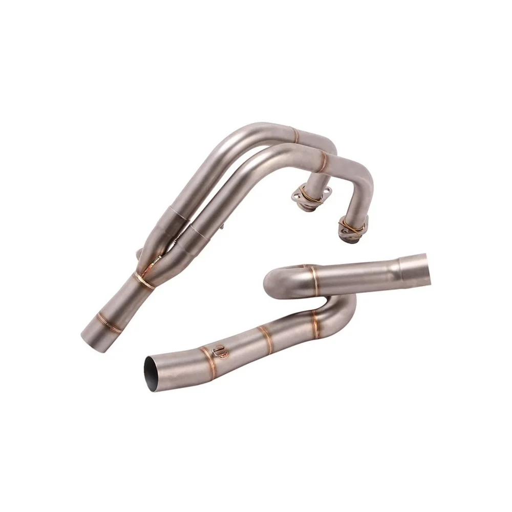 Auspuffsysteme Krümmerrohr Auspuffendrohre für Kawasaki Z400 Ninja 250 400 2017-2022 Auspuffrohre – Detail 6