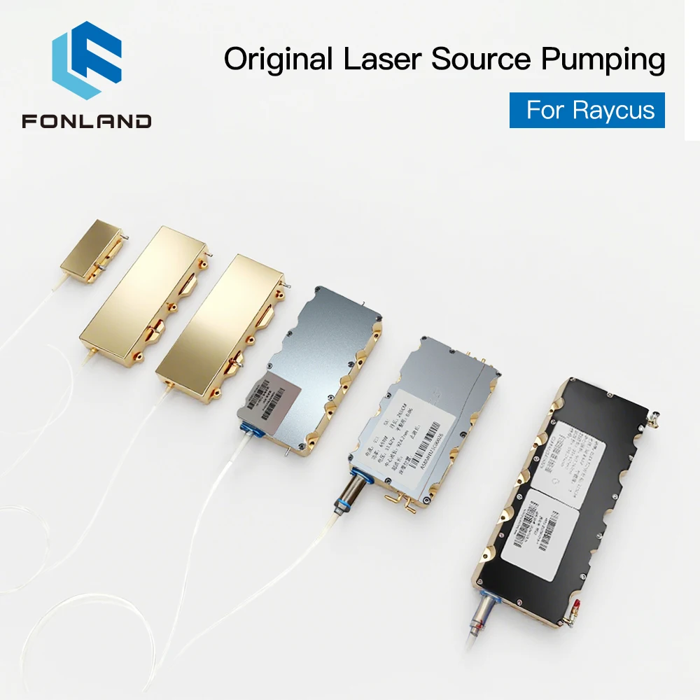 FONLAND Originele Raycus Laserbronpomp 120-1000W Pompbron Fiber Module Gepulseerde Laserdiode