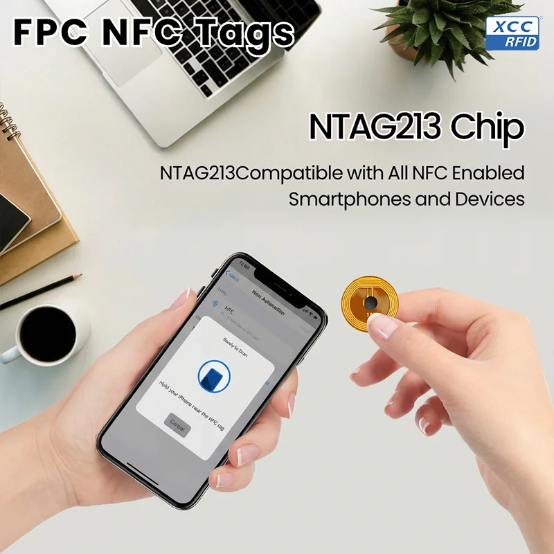Etiqueta NFC NTAG213 de 15 mm, - Nfc Tag Programmable reseña y precio