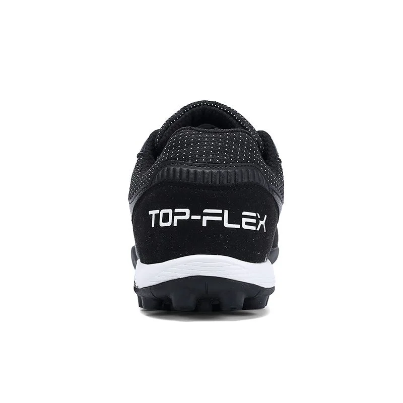 TOP-FLEX professional football shoes non-slip wear-resistant portable breathable leather upper TF broken nail bottom