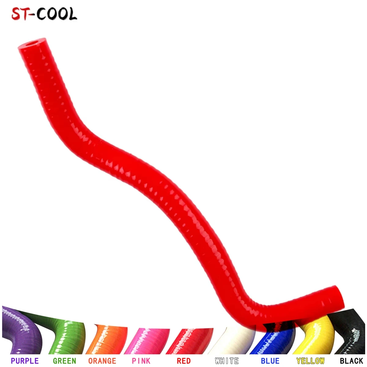For Subaru Impreza STI 2.0 EJ20 2008 2009 2010 2011 Silicone Radiator Heater Hoses Tubes Kit Piping 10Pcs - view 4