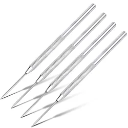 4Pcs Modeling Clay Sculpting Tools Pottery Sculpting Tools Modeling Clay Texture Art Tools Artist Pottery Clay for Sculpt Needle