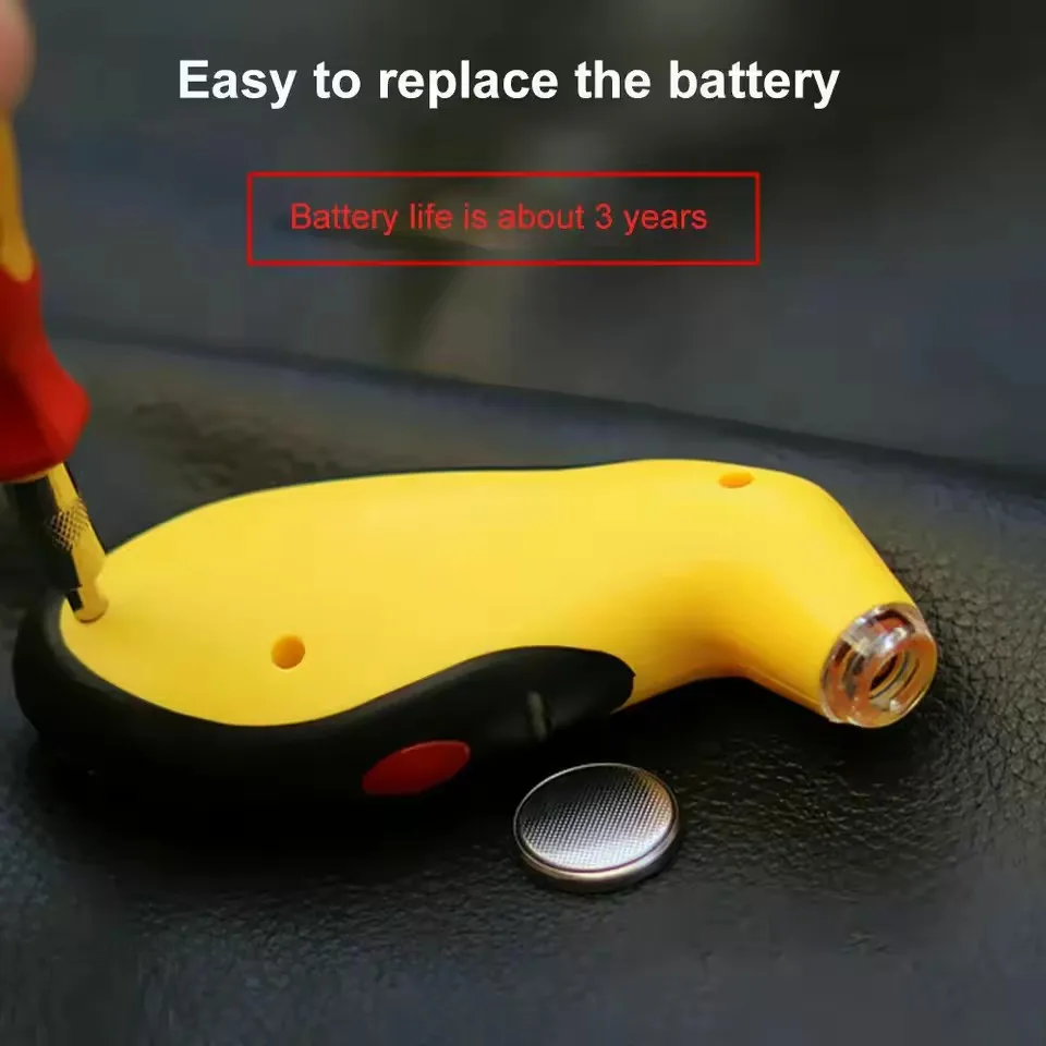 Car Motorcycle Tire Pressure Digital Meter Diagnostic Tool Portable Mini Car Styling Detector Tyre Pressure Gauge LCD Display