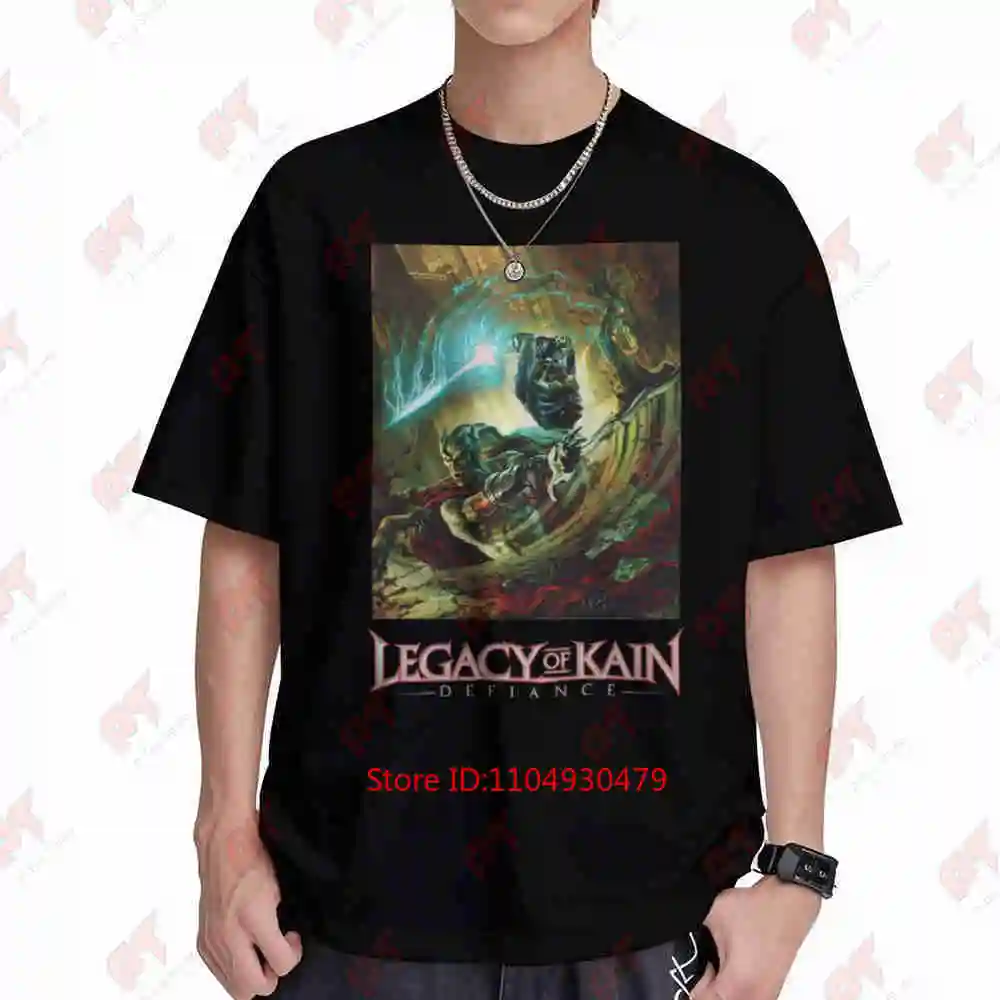 Kain Legacy Of Kain Defiance Short Sleeve Tee 100% Cotton T-Shirt