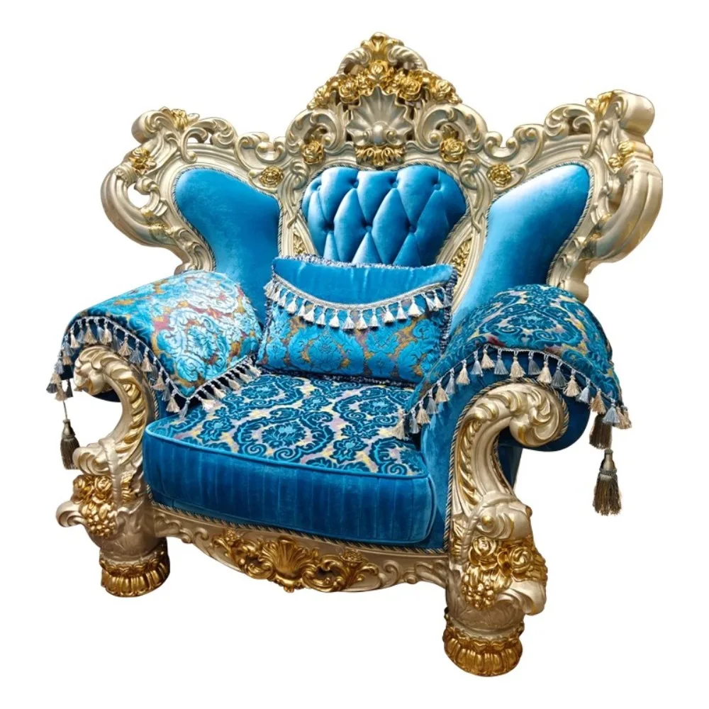 أرائك غرفة المعيشة الكلاسيكية بمقعدين من الجلد أريكة فاخرة للمكتب مصممة مريحة لصالون Canape De Luxe أثاث منزلي