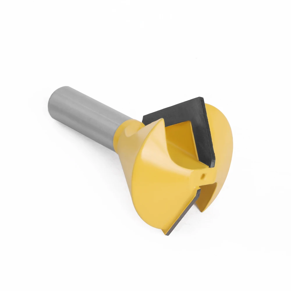 3PCS 12mm 1/2 Inch 12.7mm Multi Sided Glue Joint Router Bits Set 8 12 16 Joints Tenon Milling Cutter for Wood Woodworking 03065