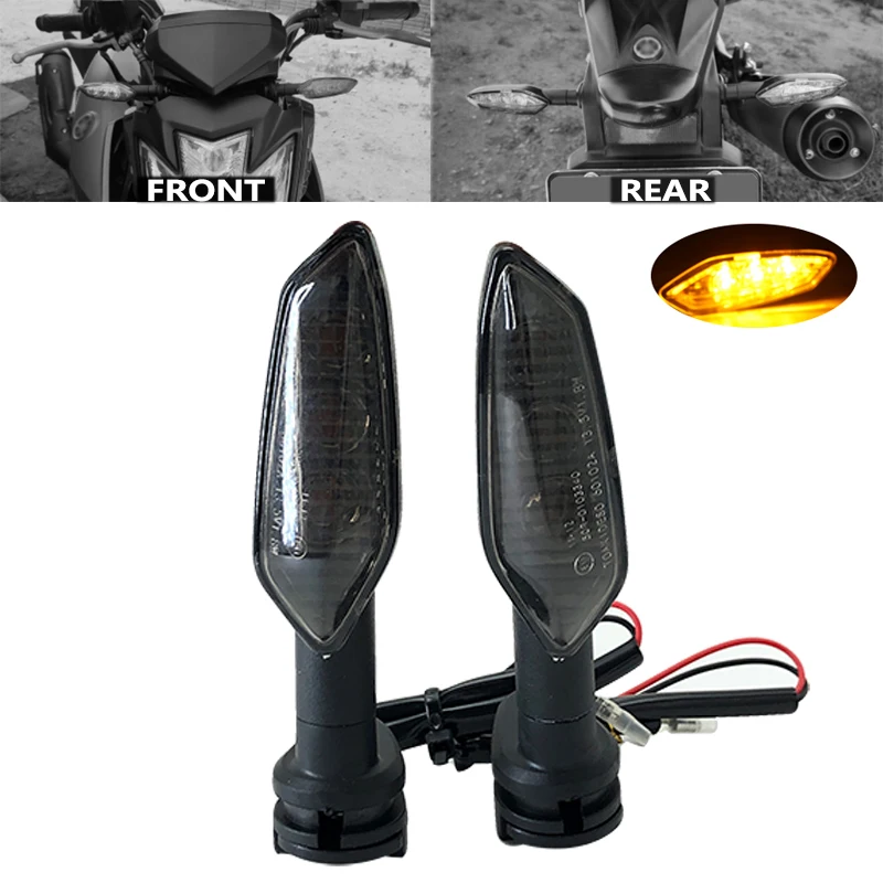 Motorcycle Front&Rear LED Turn Signal Indicator Light For YAMAHA MT03 MT07 MT09 MT10 MT15 MT25 Tracer 700 900 Tenere700