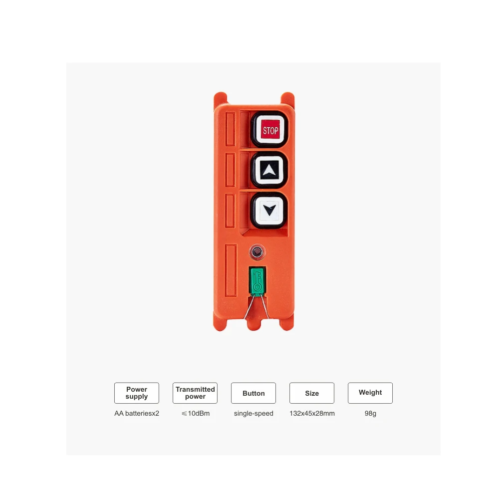 Imagem -04 - Telecrane-controle Remoto Industrial sem Fio Controle Remoto de Talha Elétrica Transmissor e Receptor F212s