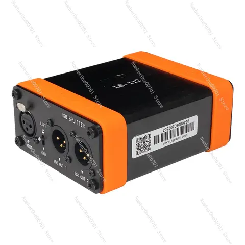 JQAUDIO LS-112 캠브리지 방송 등급 Xanon 오디오 신호 절연 디스트리뷰터, 1 in 2 out 디스트리뷰터